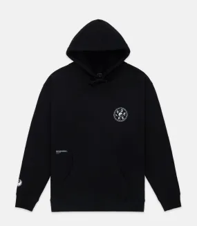 10 Deep Rise N Fall Basic Hoodie Black