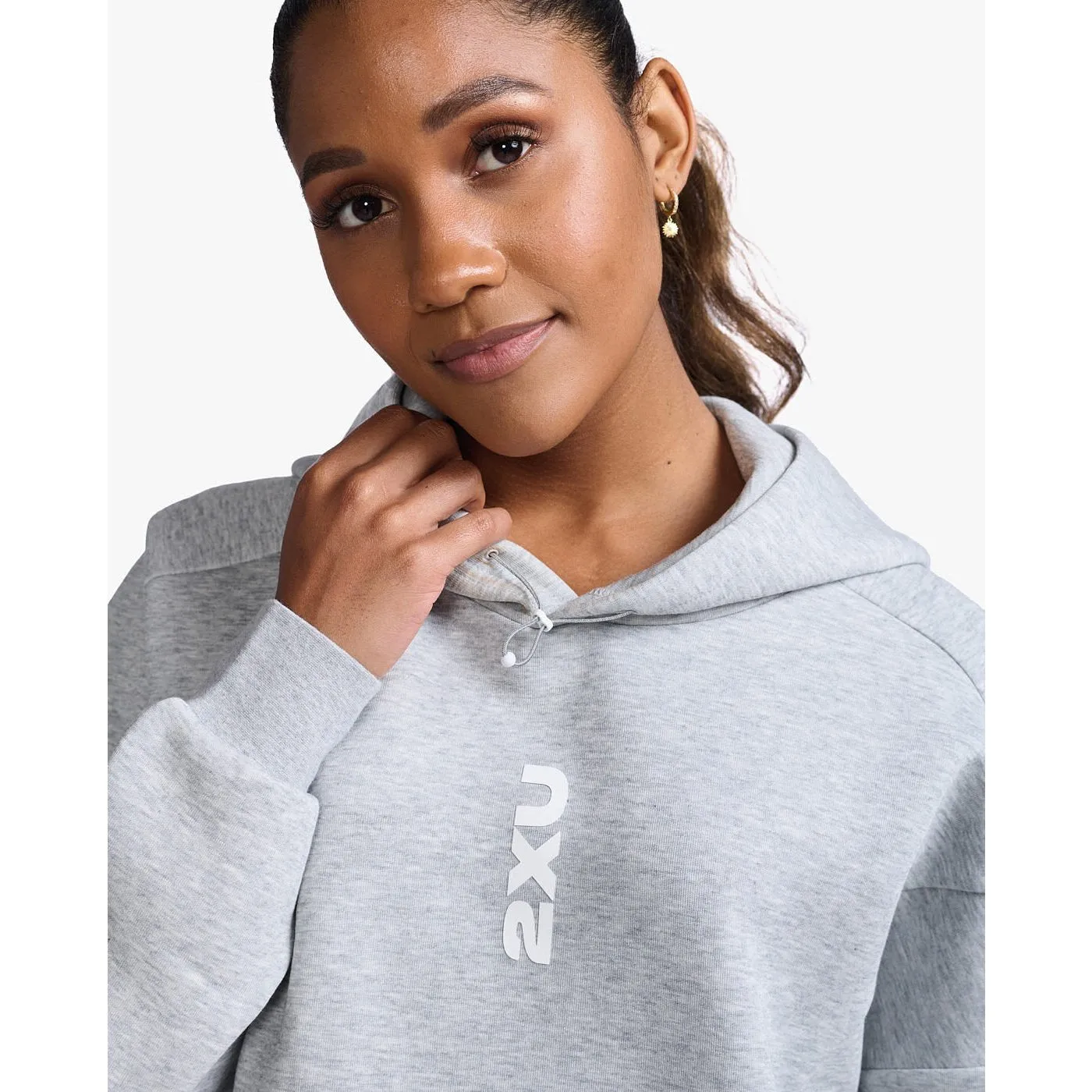 2XU Form Crop Hoodie Womens