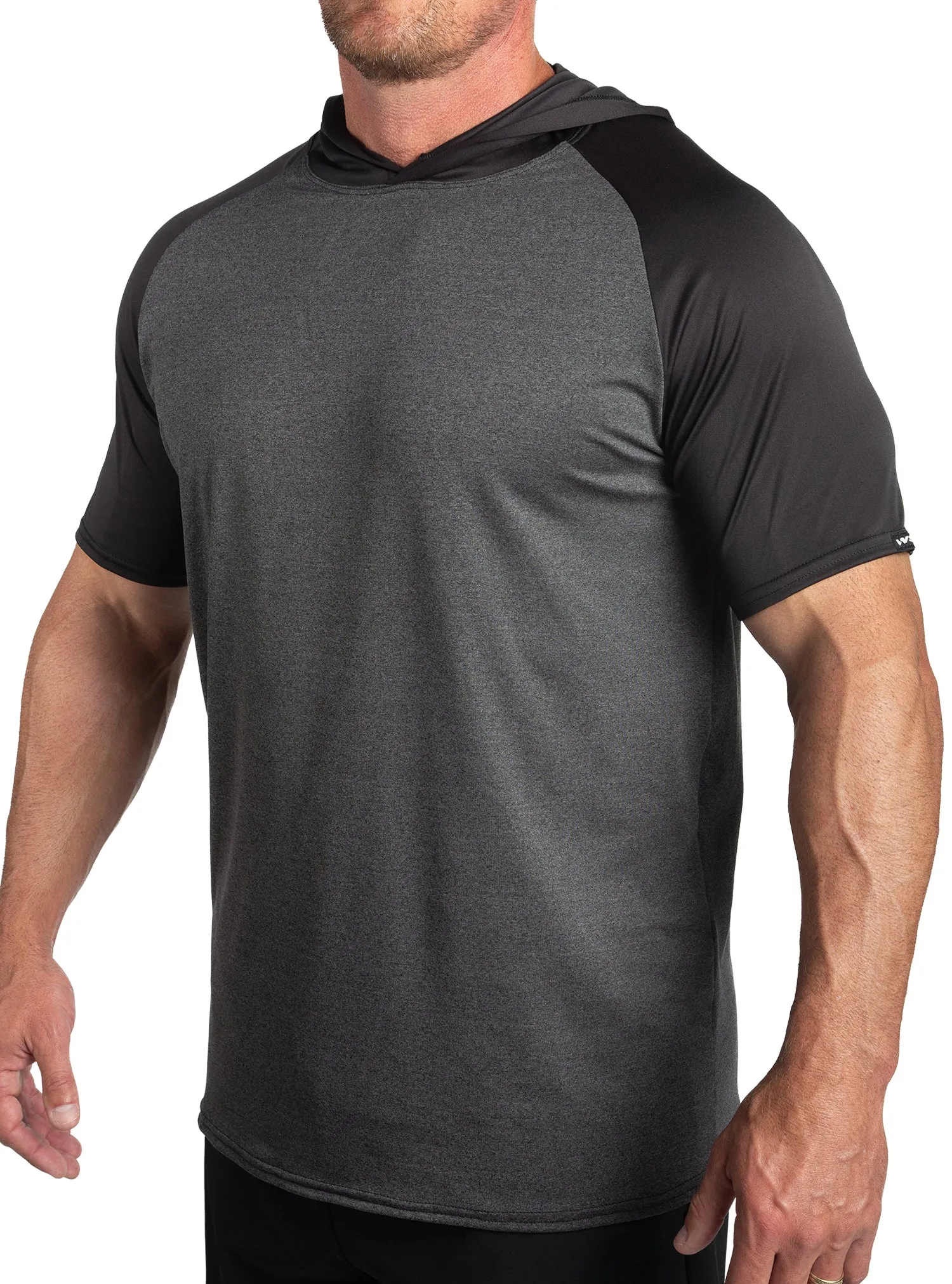 61. Custom 2-Tone Short Sleeve SoftTECH™ Pro Hoodie