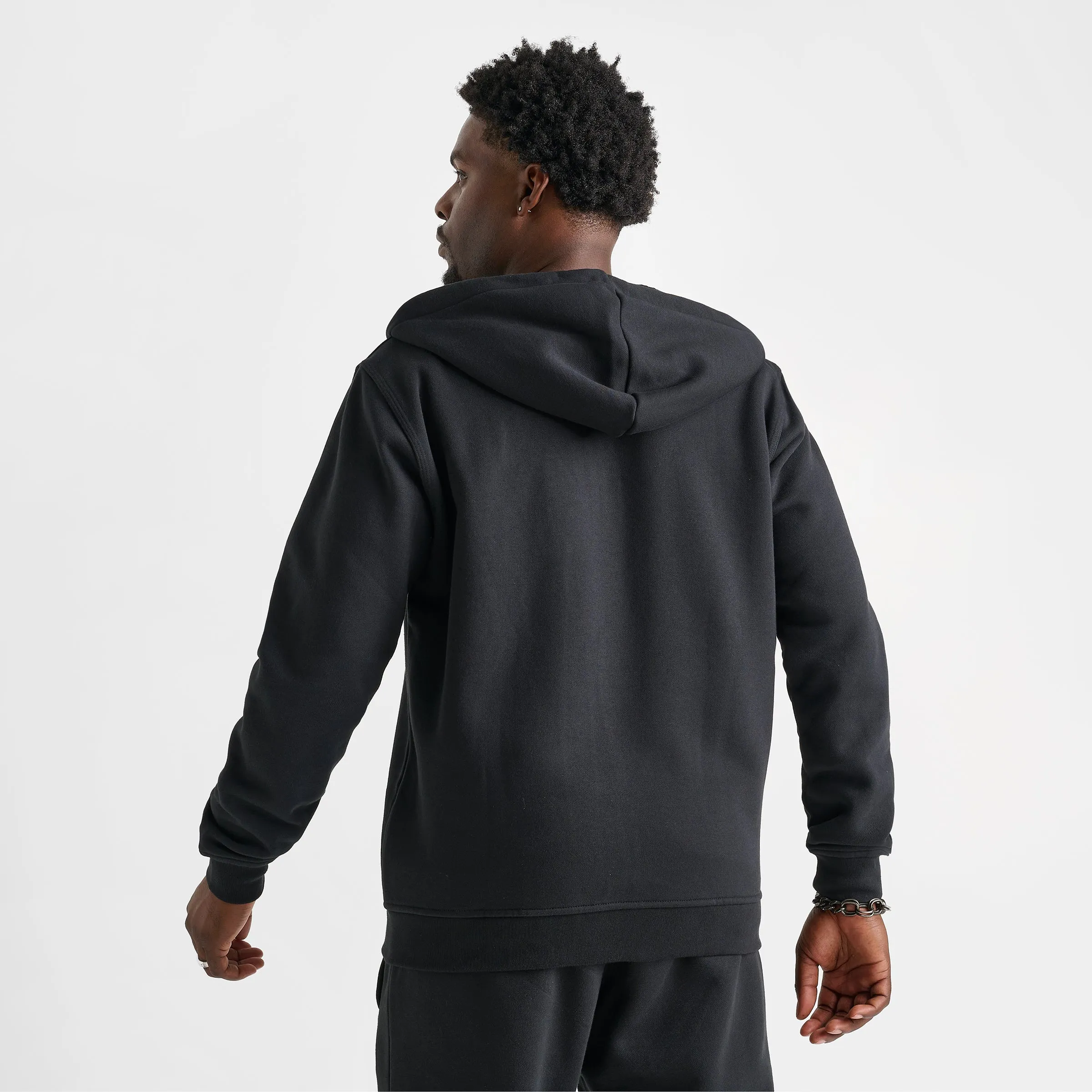 adidas Essential Full-Zip Hoodie / Black