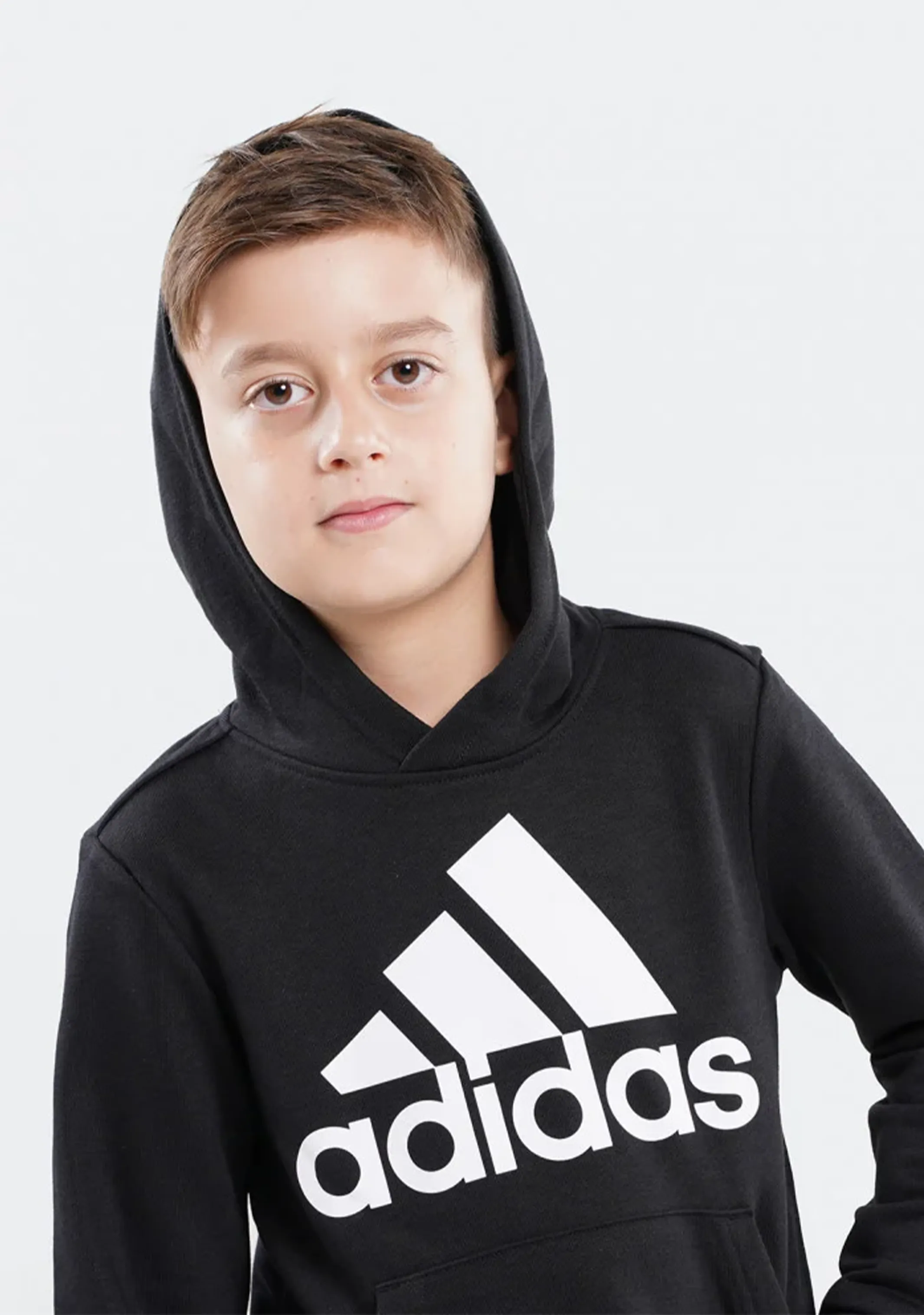 Adidas Junior Essentials Logo Hoodie <br> GN4027