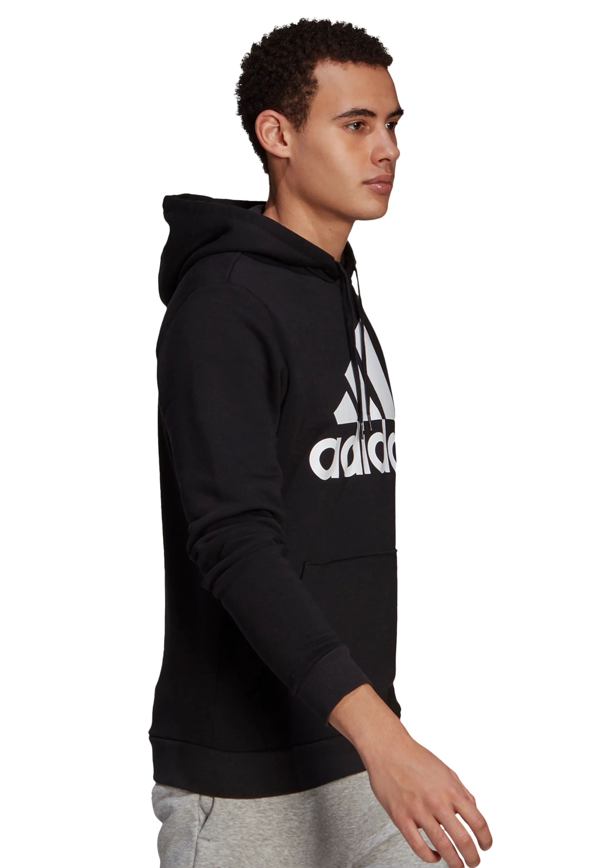 Adidas Mens Essentials Big Logo Hoodie <br> GK9220