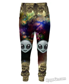 Alien Space Buddha Sweatpants