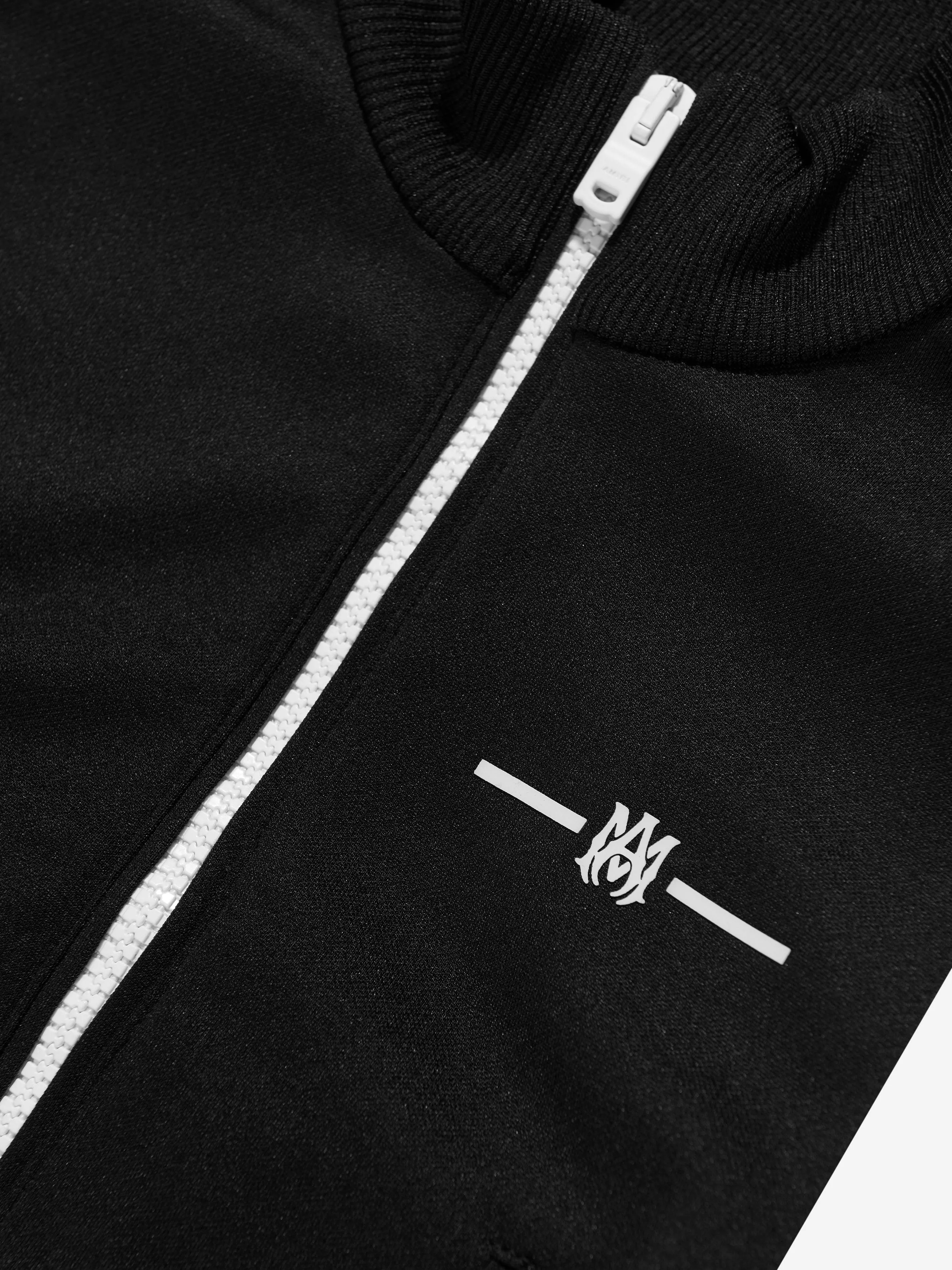 Amiri Kids Logo Track Jacket in Black