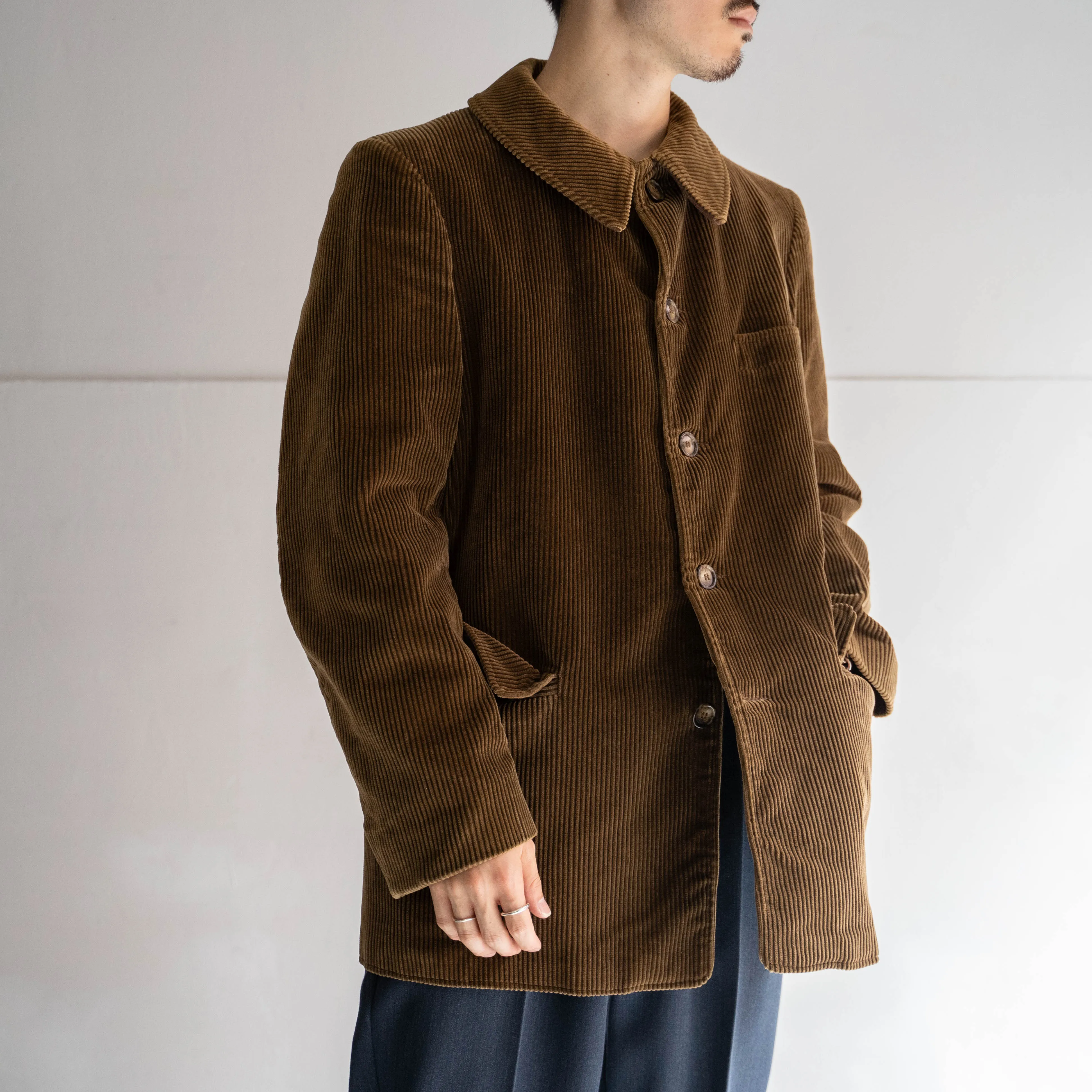 around 1950s France corduroy work jacket