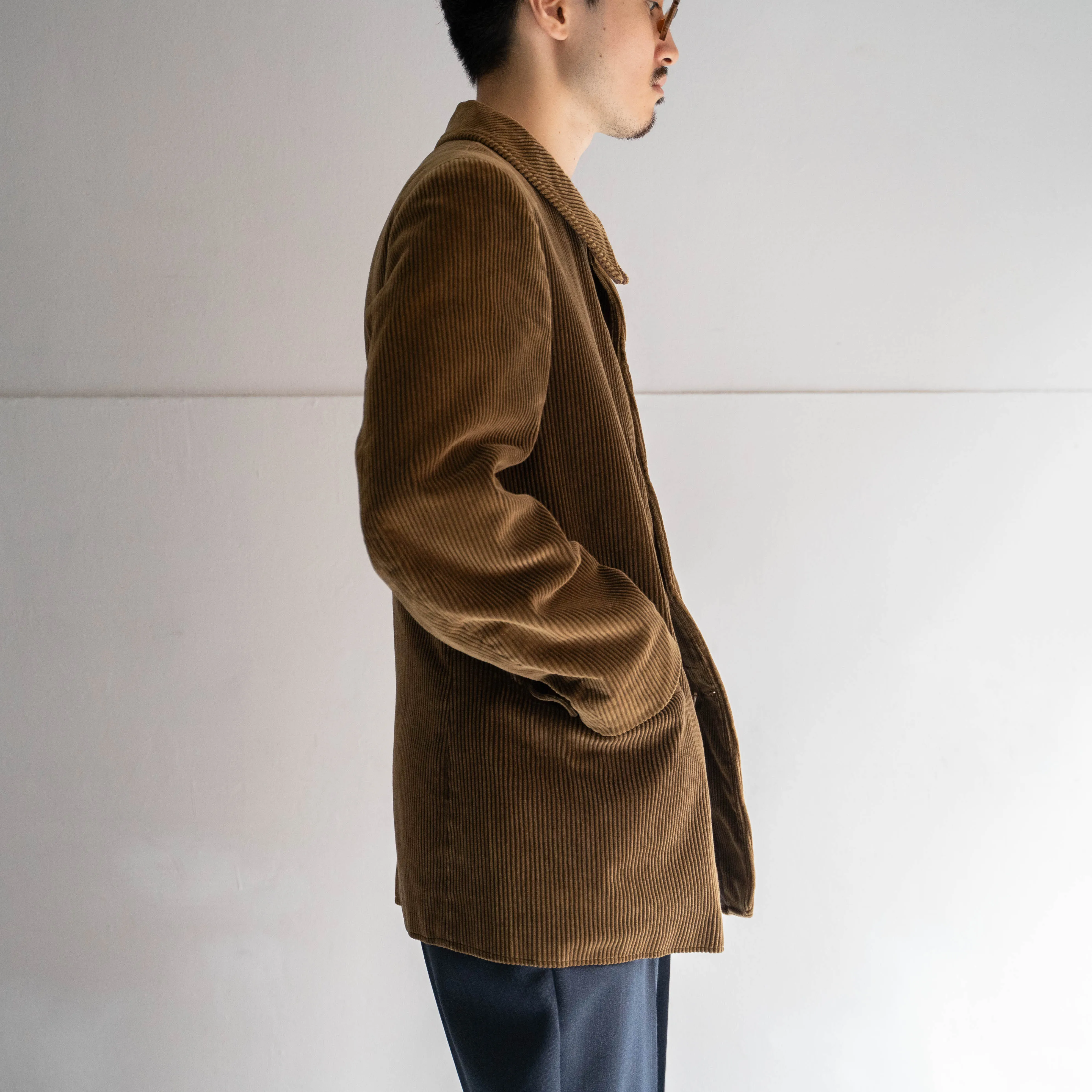 around 1950s France corduroy work jacket