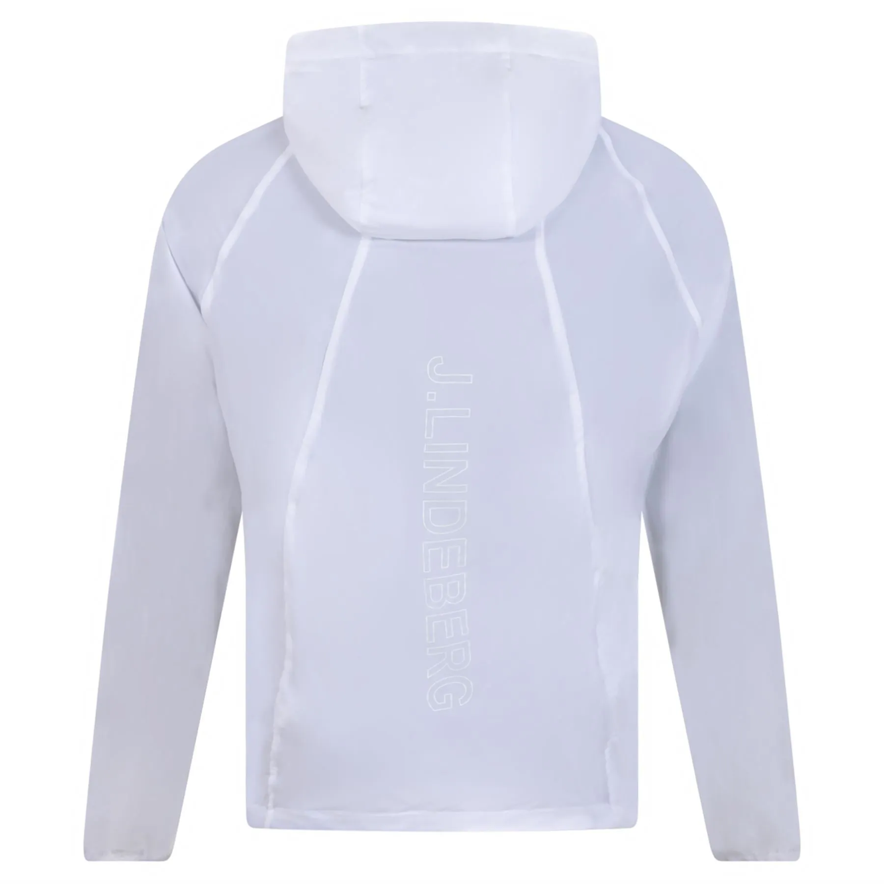 Arron Stretch Wind Hoodie White - SU23