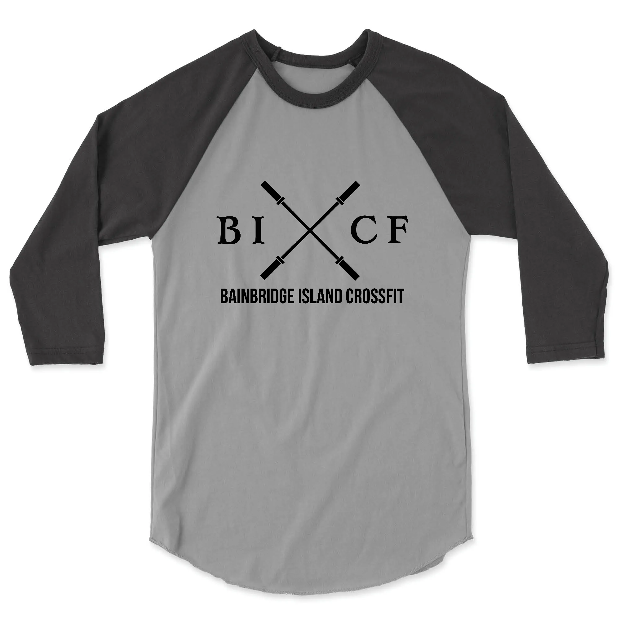 Bainbridge Island CrossFit BICF Mens - 3/4 Sleeve