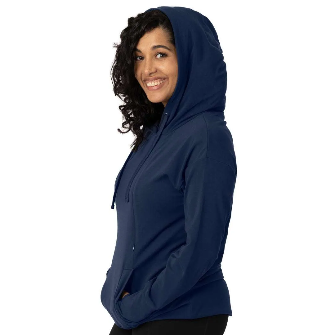 Bamboo Nursing Hoodie | Navy