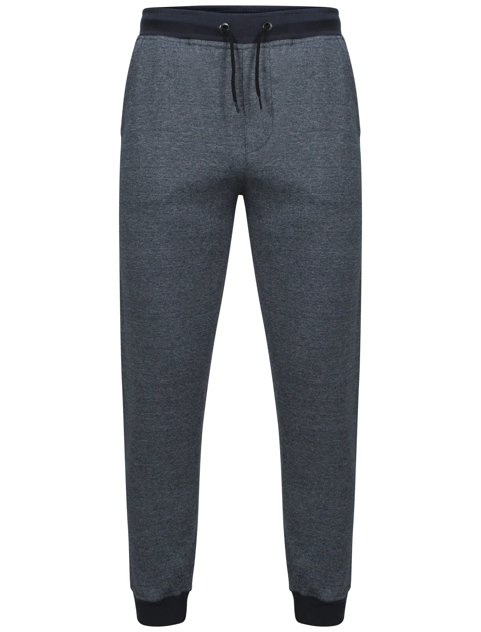 Barnfield Cuffed Joggers in Blue - Dissident