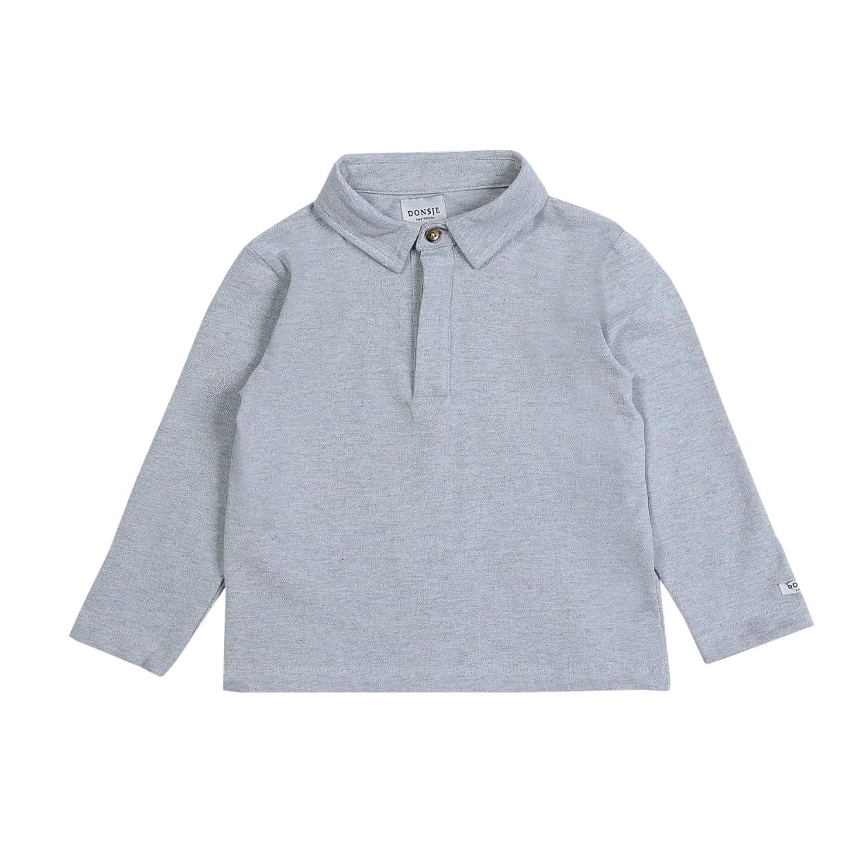 Bartus Blouse | Light Grey Melange