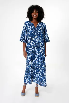 Belize Bloom Maxi Caftan