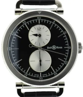 Bell & Ross Vintage WW2 Regulateur Officer BRWW2-REG-BS/SC