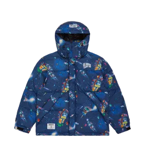 BILLIONAIRE BOYS CLUB x FIRST DOWN BUGGY DOWN JACKET - SPACE