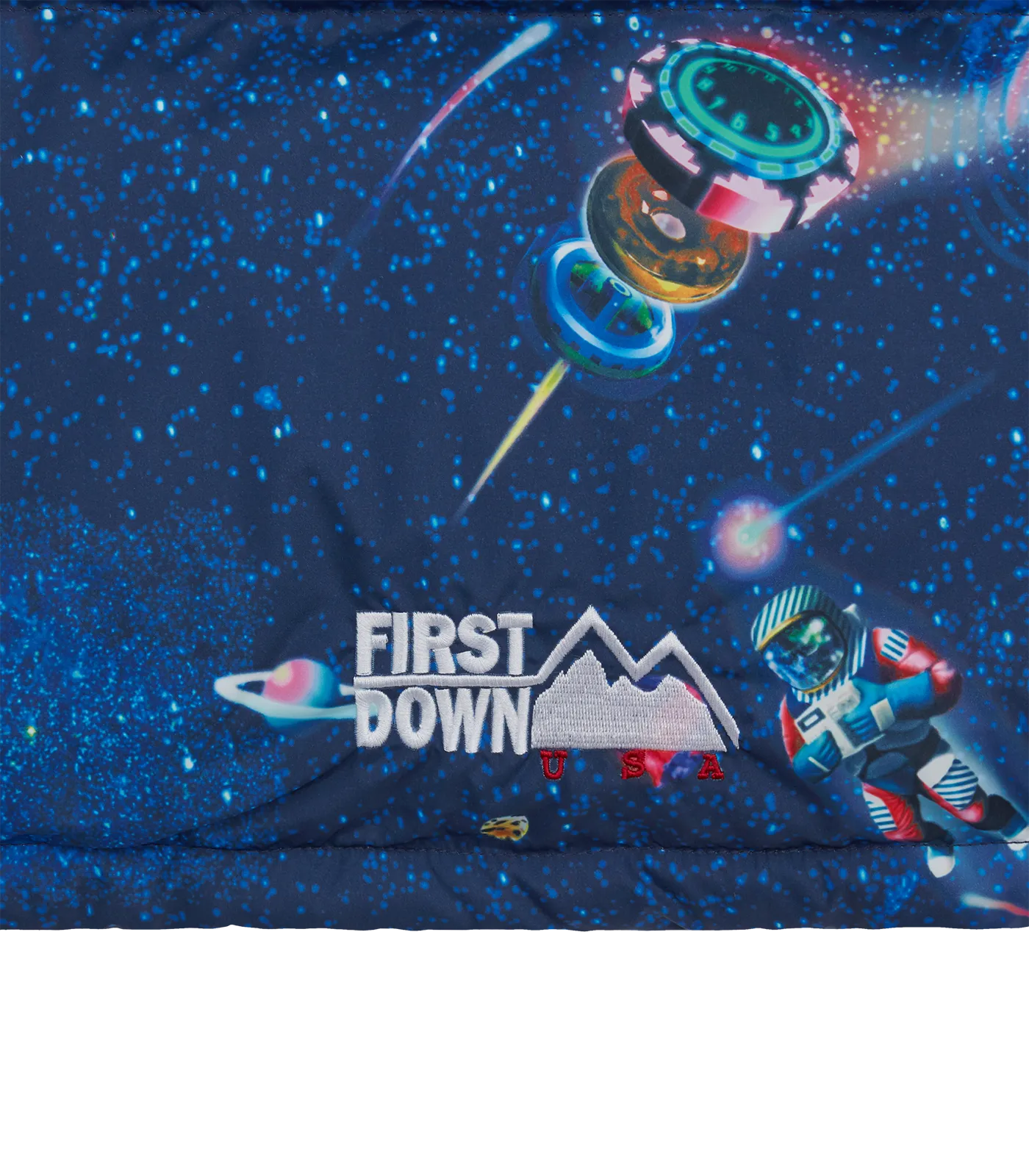 BILLIONAIRE BOYS CLUB x FIRST DOWN BUGGY DOWN JACKET - SPACE