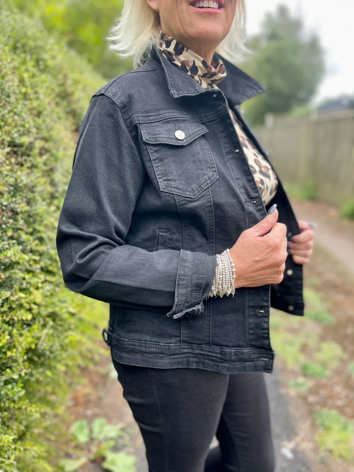 Black Denim Jacket