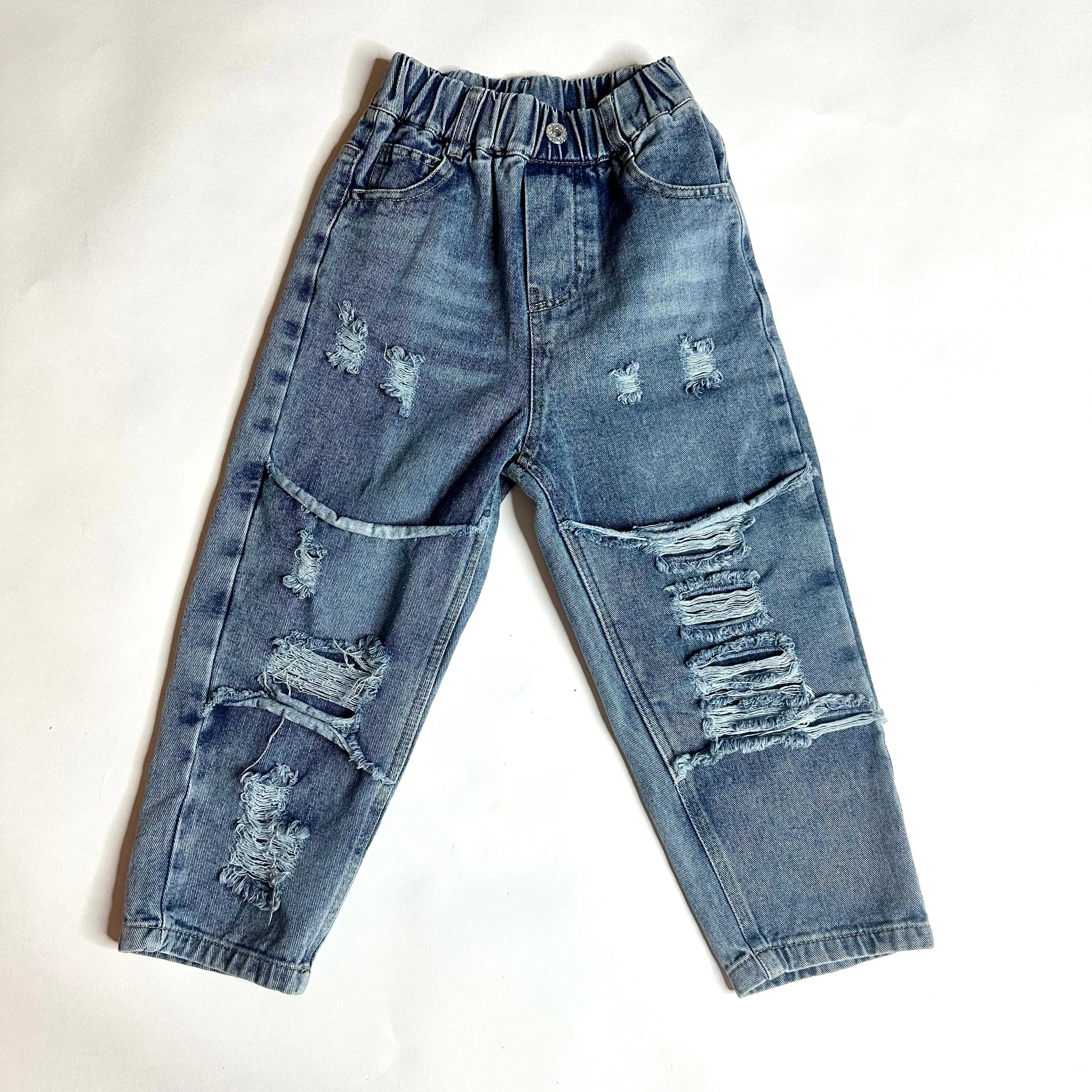 Blue Cheese… ‘Cause It’s Funky Distressed Denim Pants