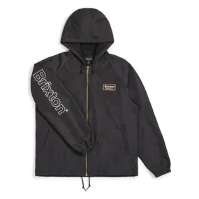 Brixton Claxton Palmer Hooded Jacket Black