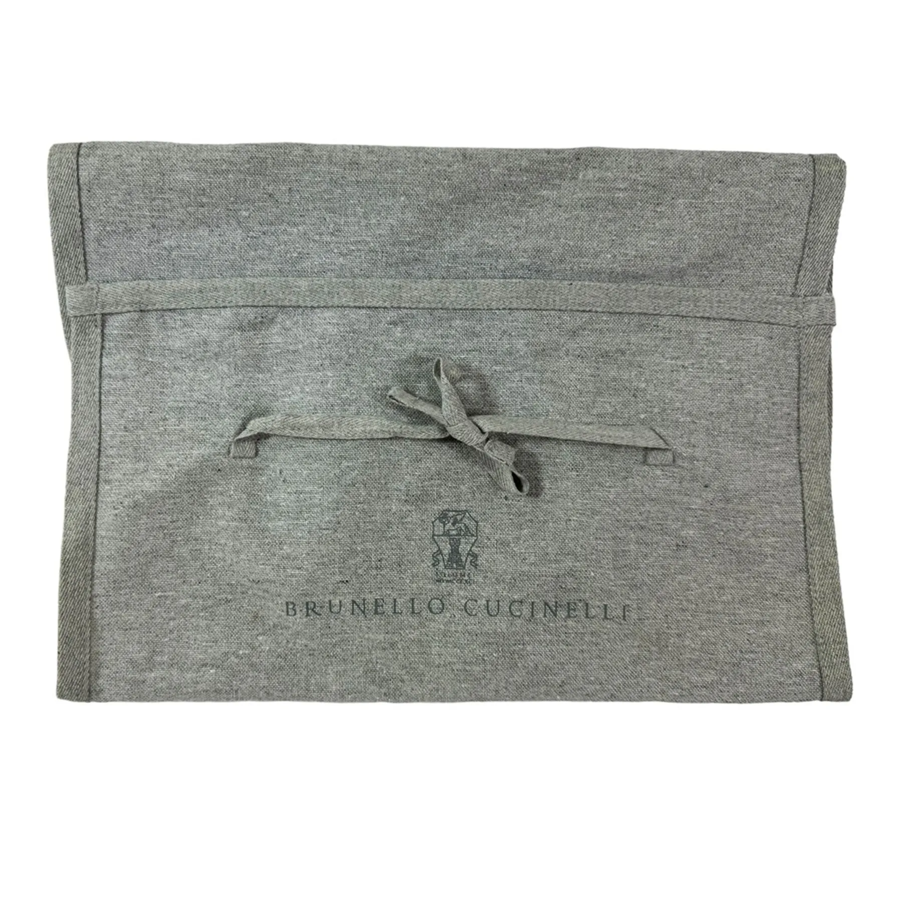 Brunello Cucinelli Linen Scarf Gray - Extra Long Women Shawl