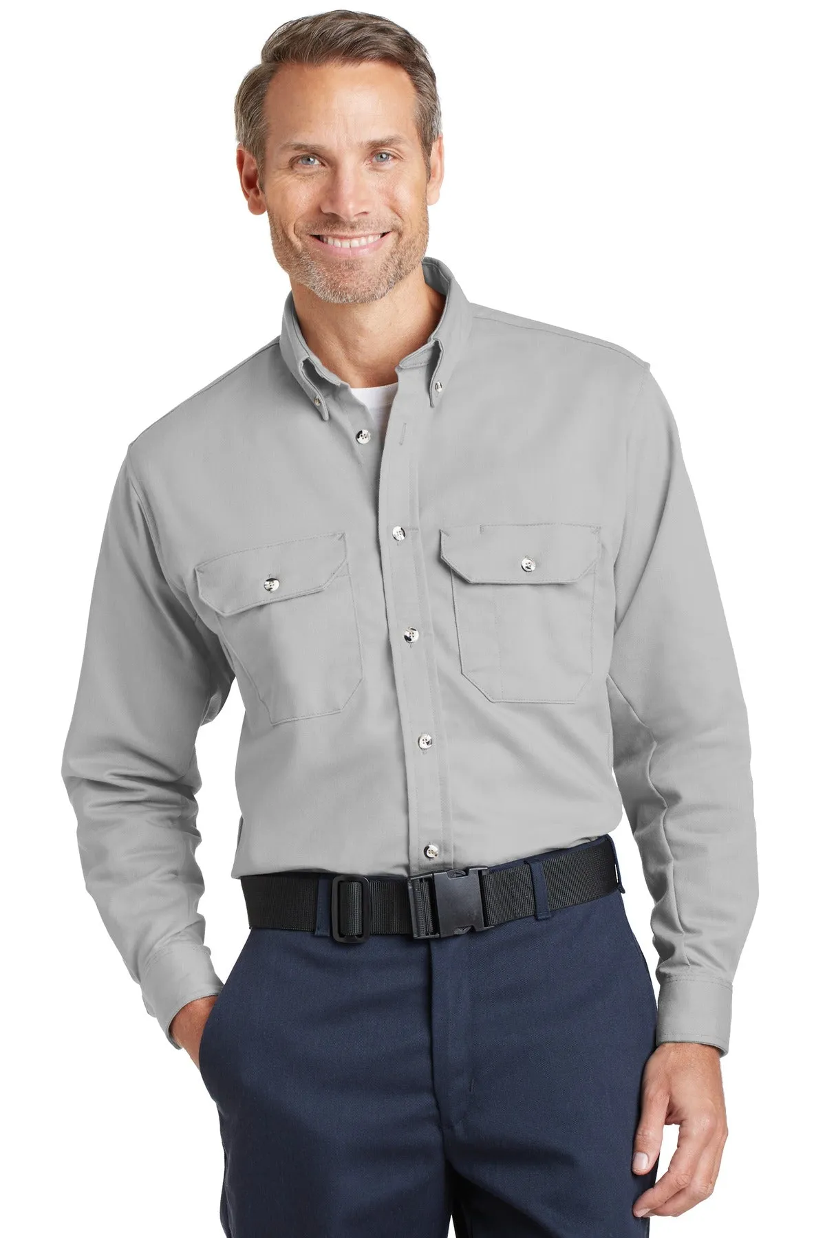 Bulwark EXCEL FR ComforTouch Dress Uniform Shirt. SLU2