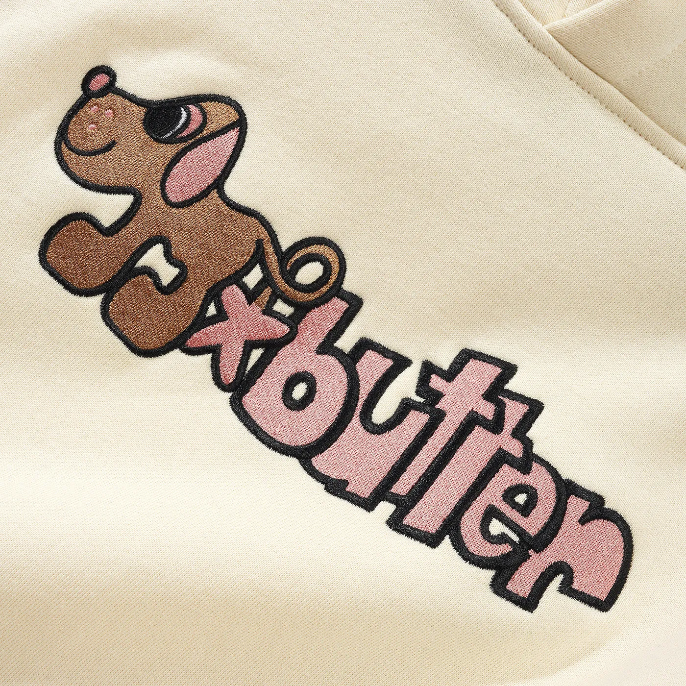 Butter Goods Pooch Pullover Hoodie - Cream