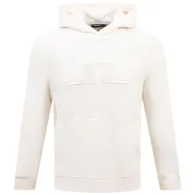 Callan Relaxed Fit Cotton Jersey Bridge Hoodie Cloud White - SS24