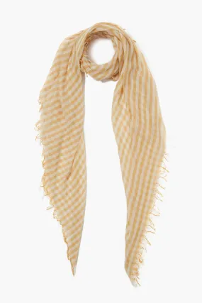 Cashmere and Silk Scarf Honey Linea