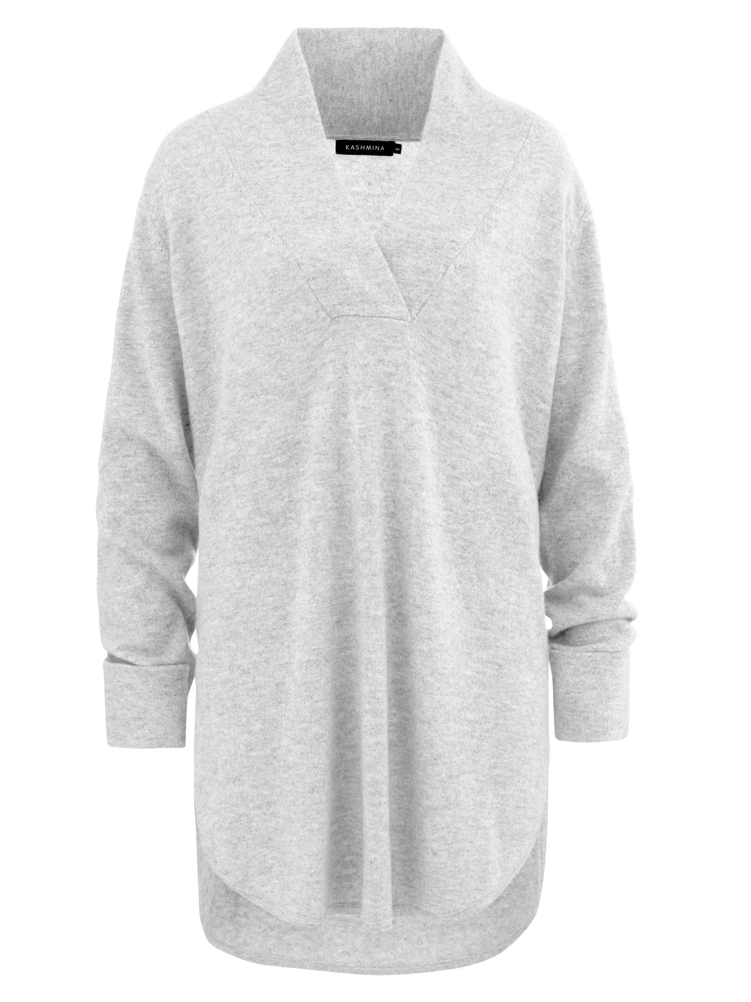 Cashmere sweater "Ida" - light grey