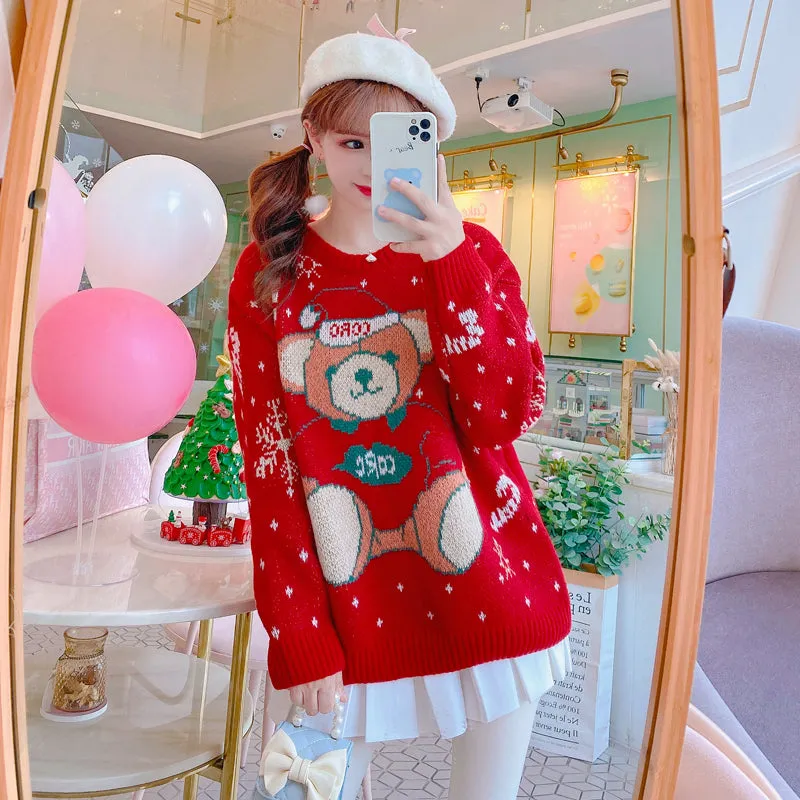 christmas cartoon sweater PL52511