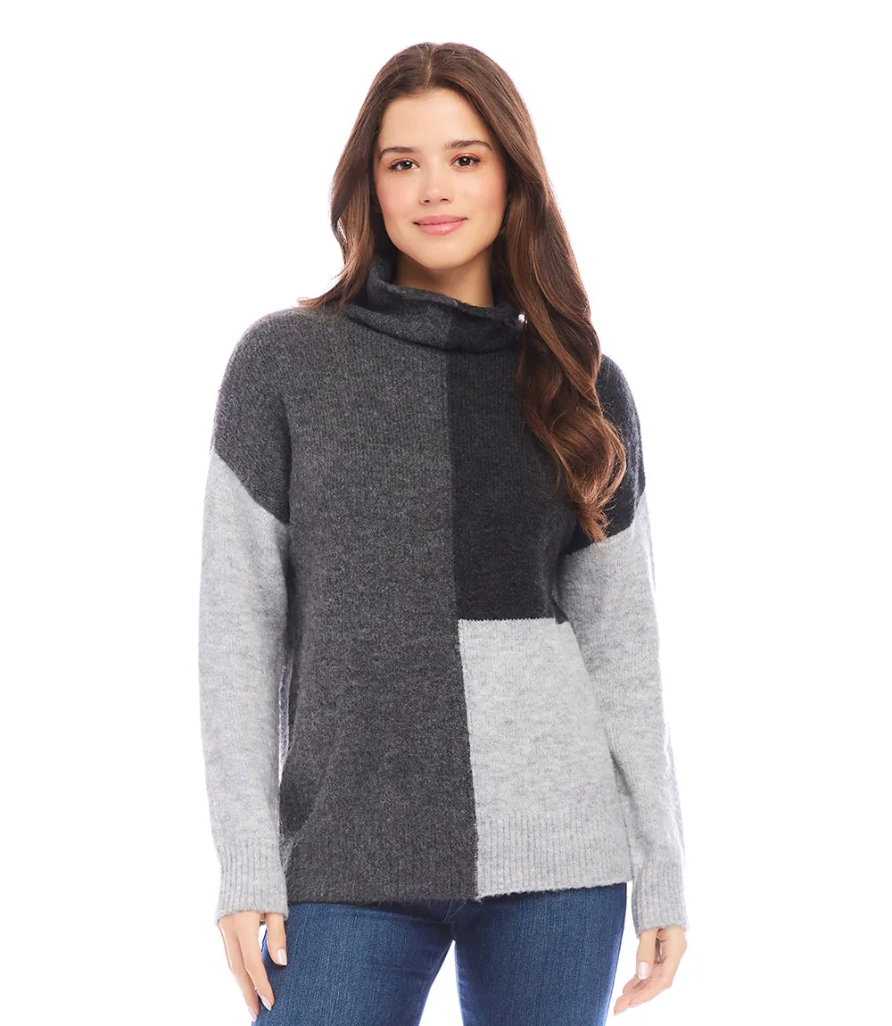 Colorblock Sweater