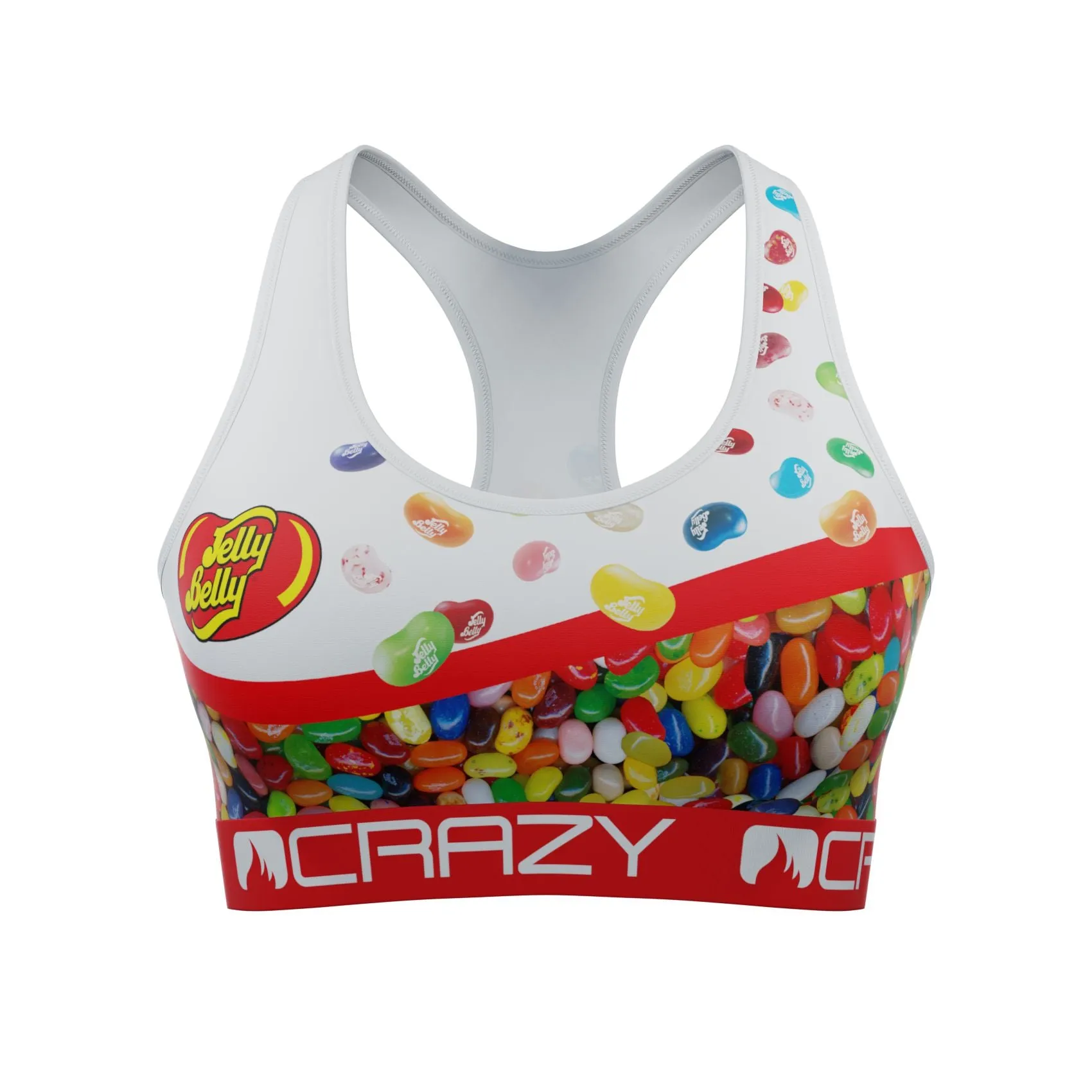 CRAZYBOXER Jelly Belly Women's Sports Bra