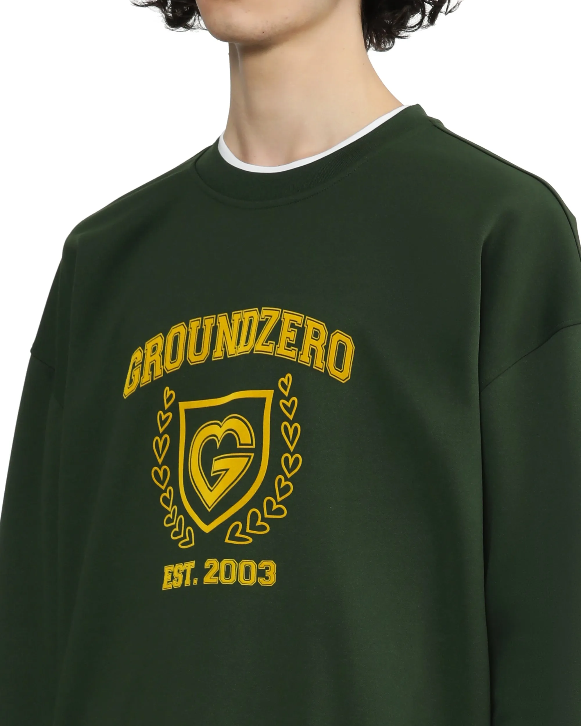 Crew Neck Logo-printed Sweatshirt