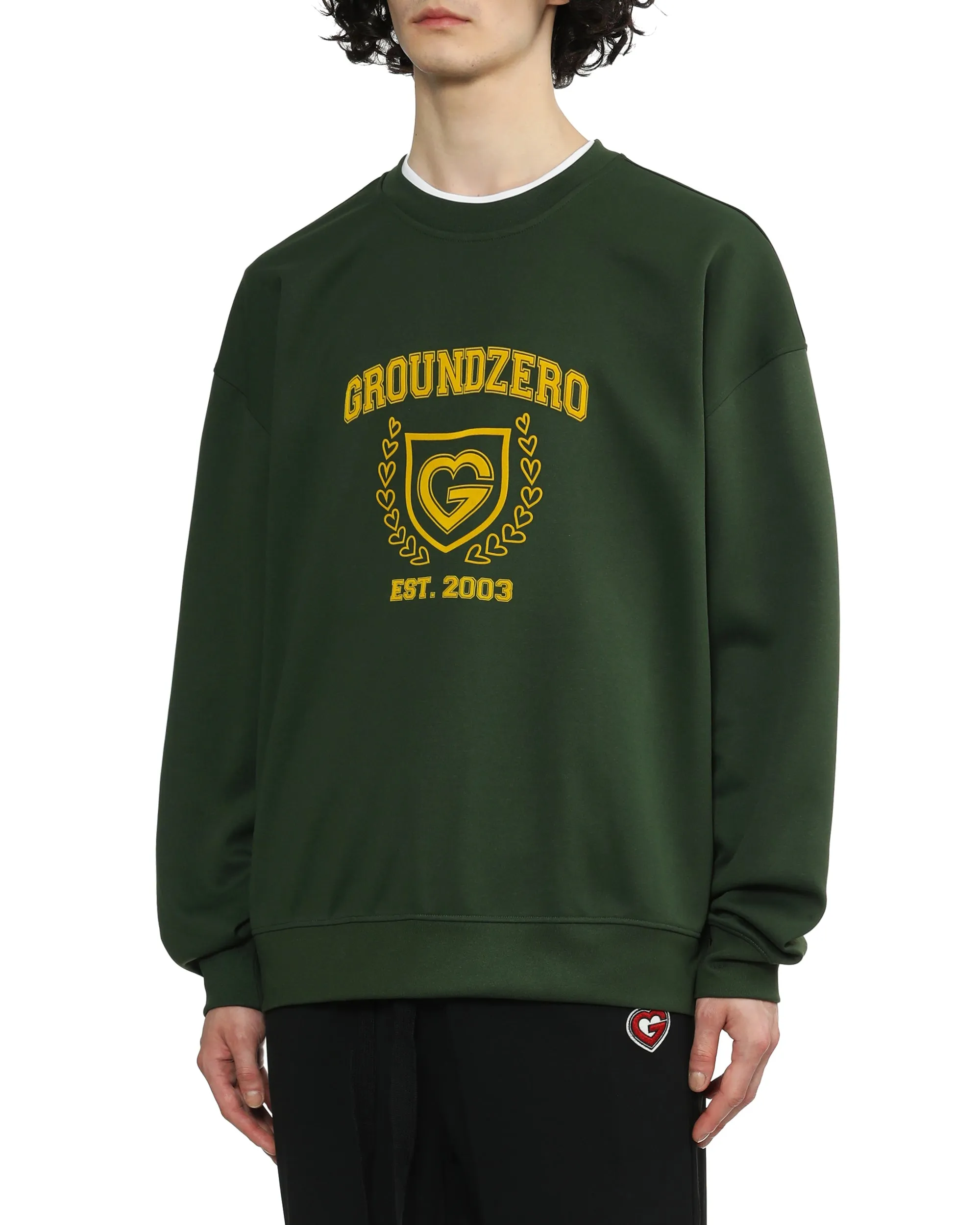 Crew Neck Logo-printed Sweatshirt