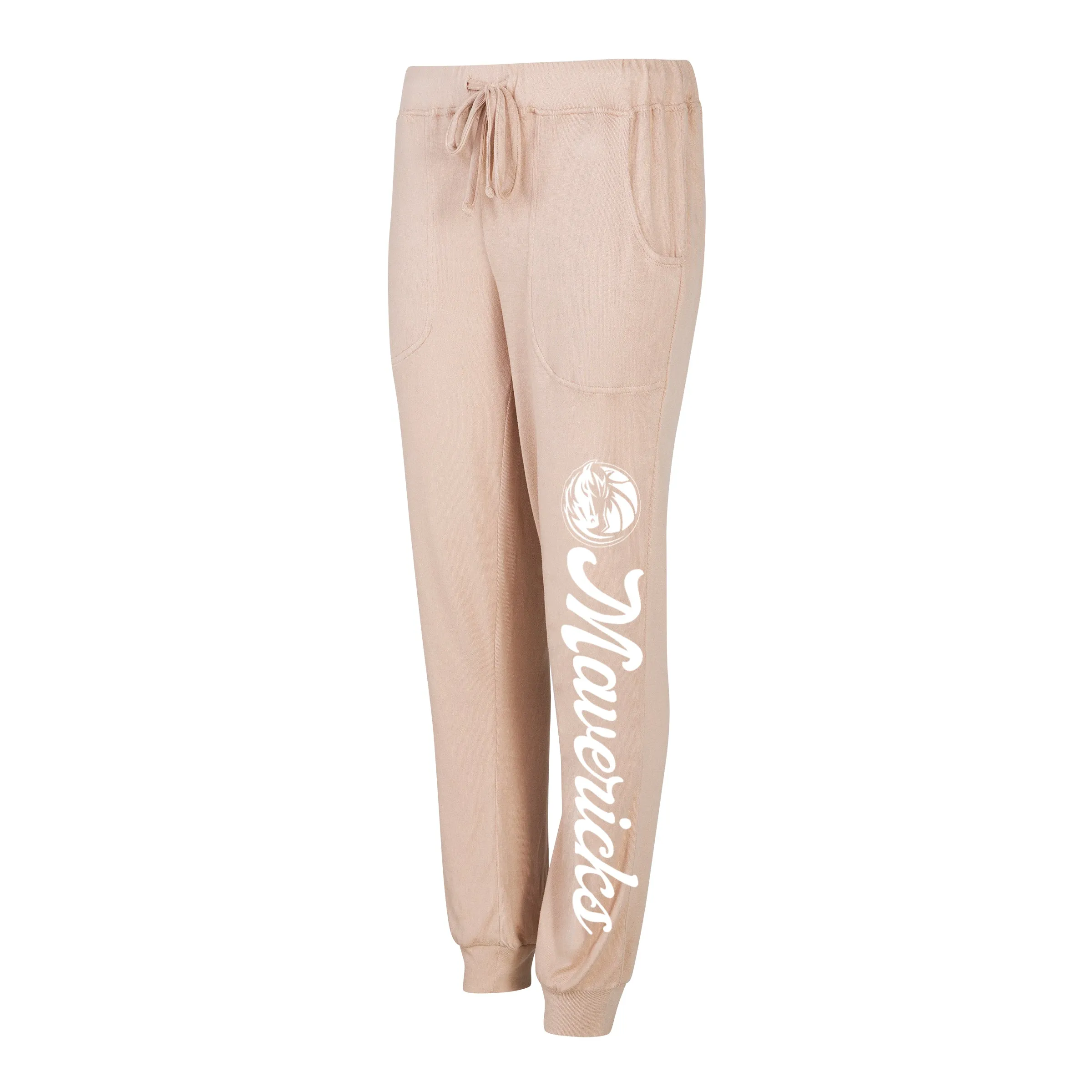 DALLAS MAVERICKS CONCEPTS SPORT 2023 WOMEN'S BEIGE SWEATPANTS