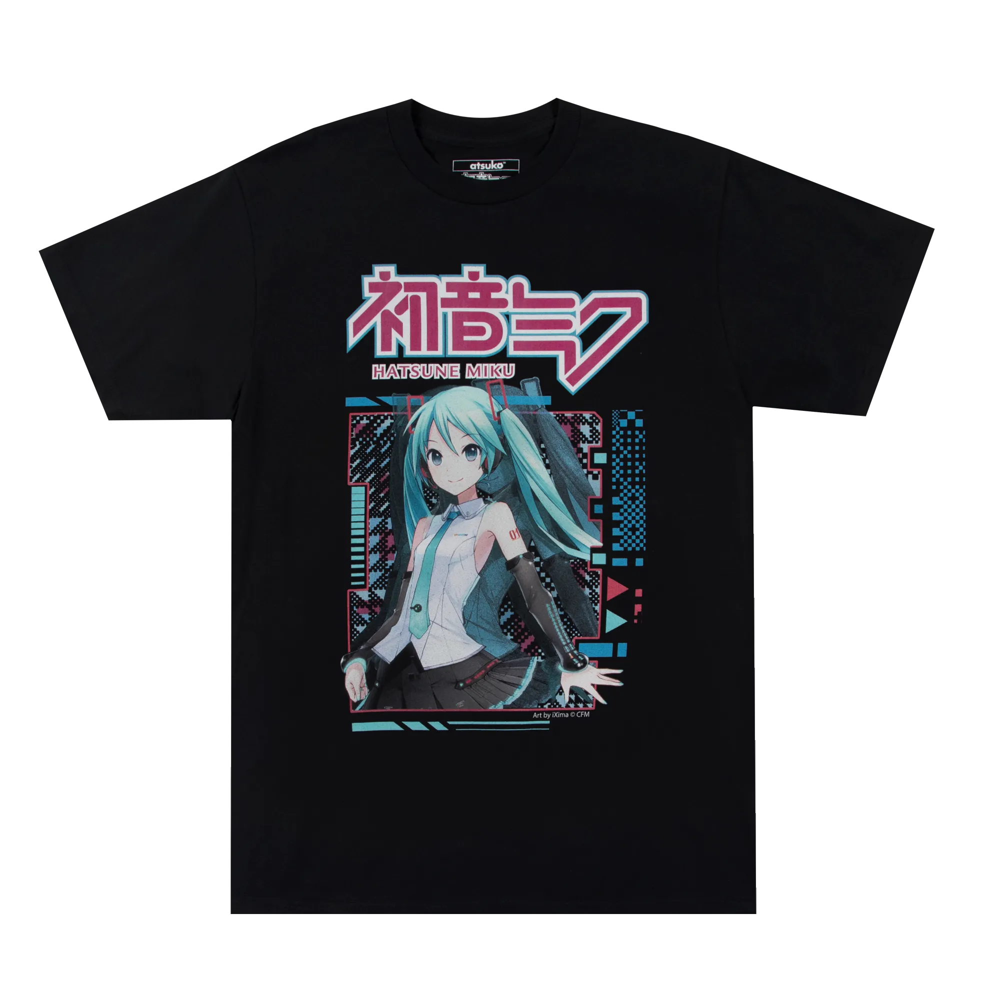 Digital Idol Hatsune Miku Black Tee