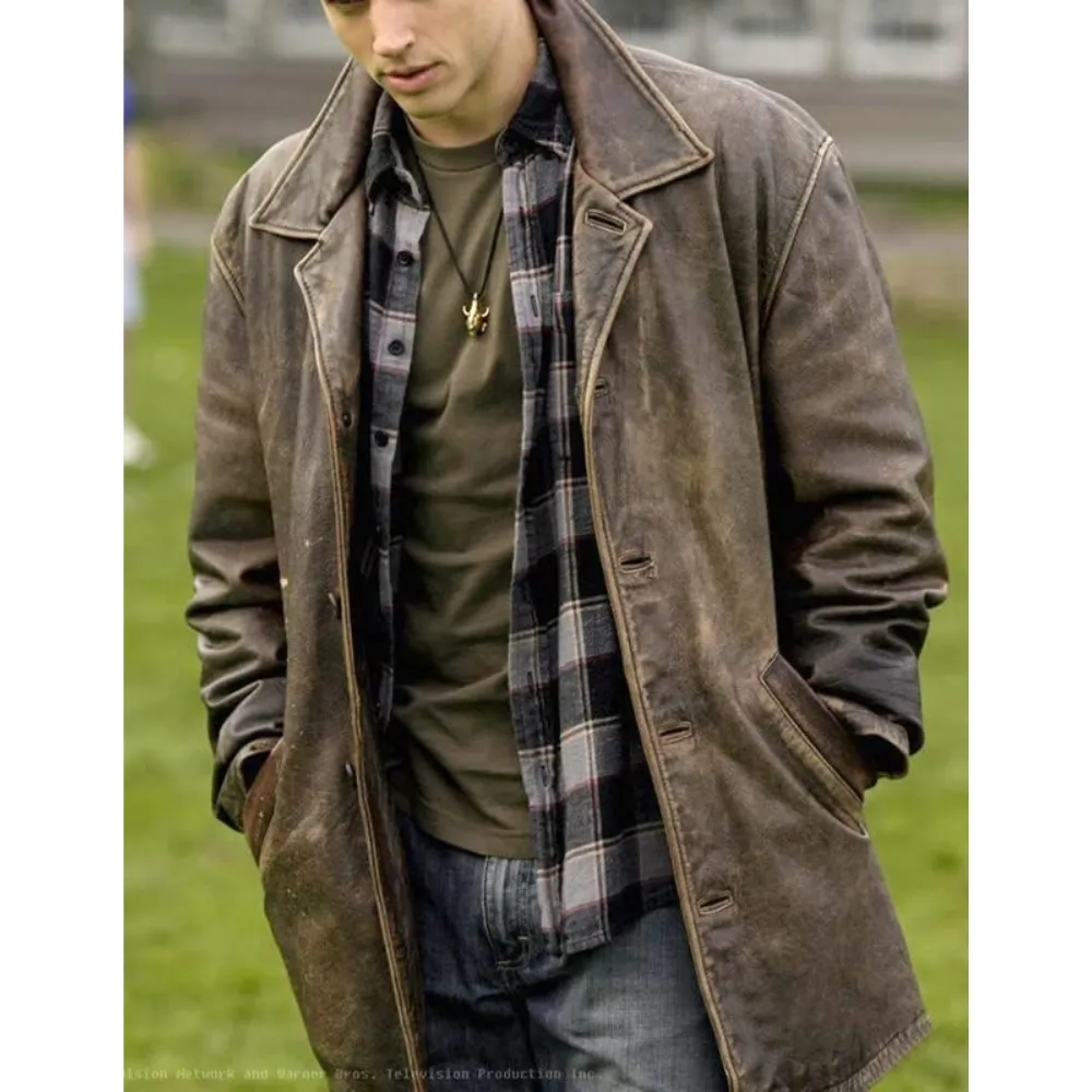 Distressed Brown Dean Winchester Jacket