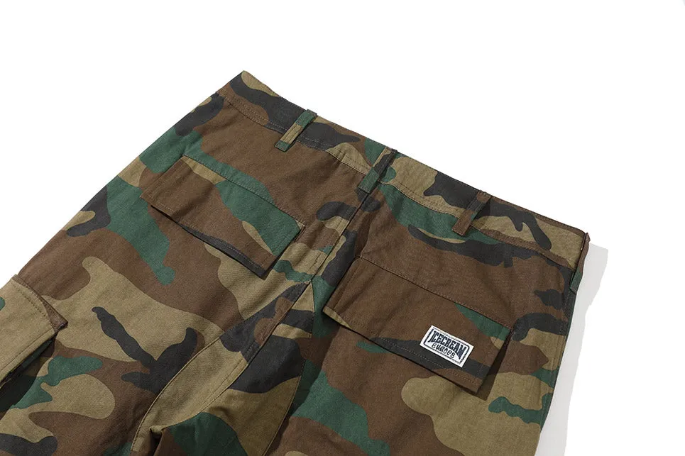 Dog | Camouflage Print Drawstring Cargos