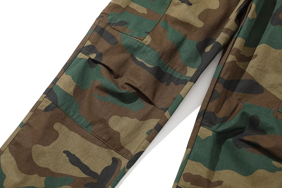 Dog | Camouflage Print Drawstring Cargos