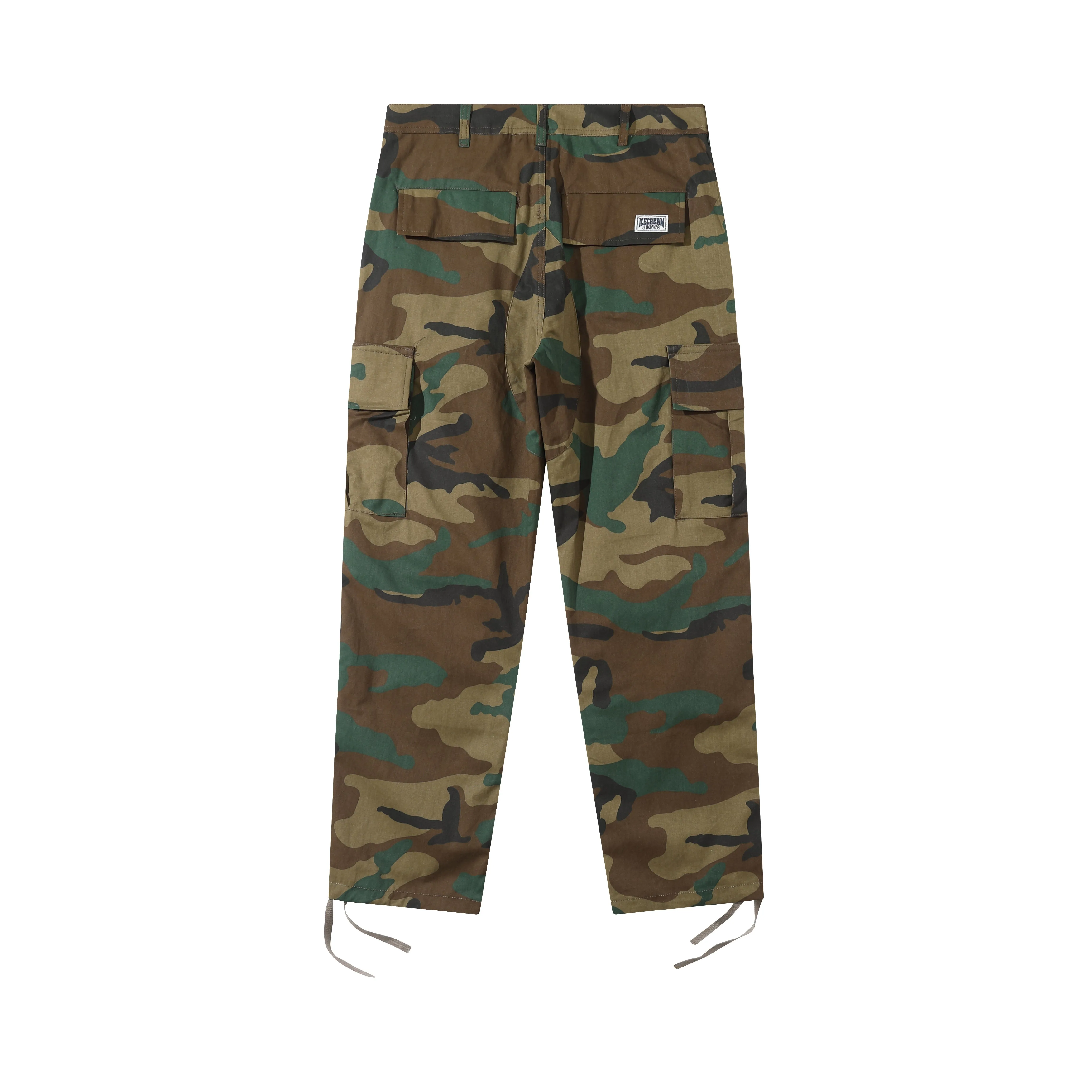 Dog | Camouflage Print Drawstring Cargos