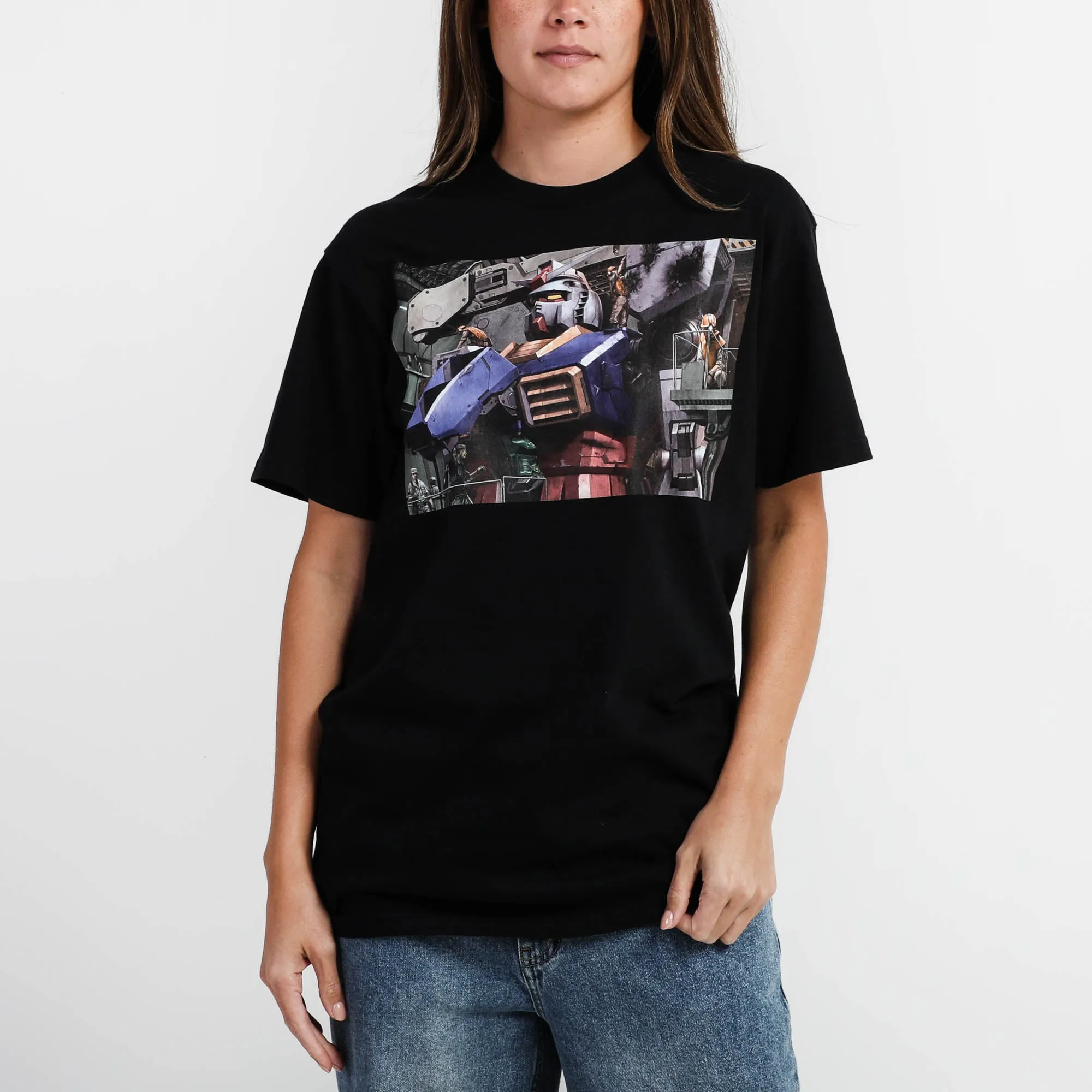 Earth Defense Gundam Pit Crew Black Tee