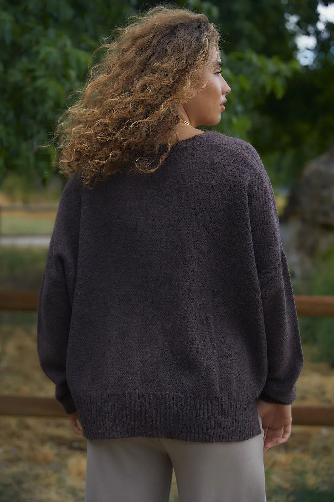 Evelyn Chicory Cardigan