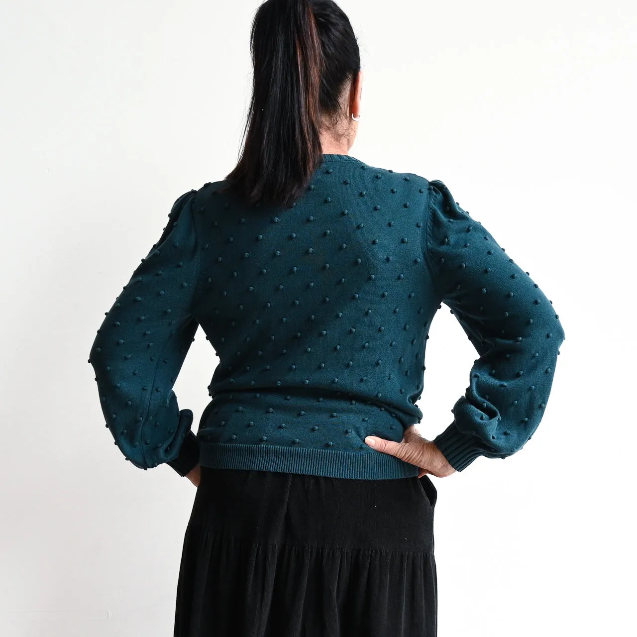 Fine Bobble Knit Sweater by Orientique Australia - 1255