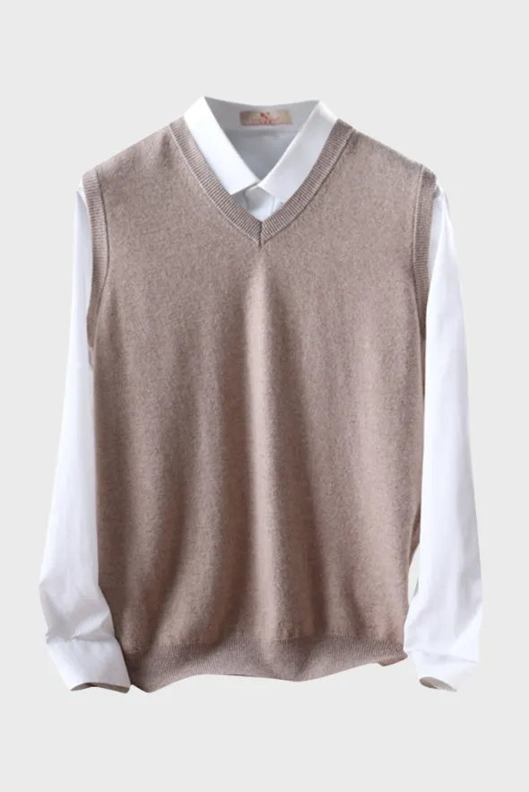 Foxy Merino Wool Sweater Vest