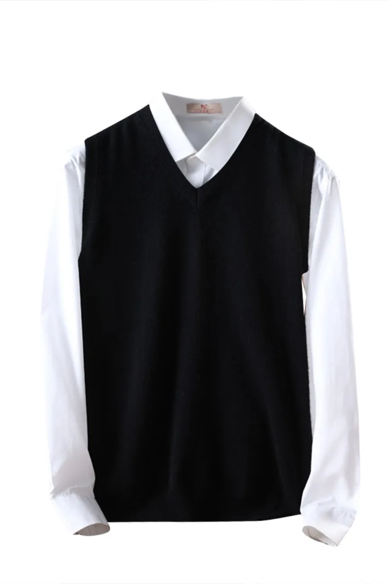 Foxy Merino Wool Sweater Vest