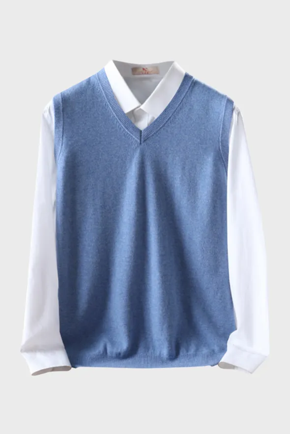 Foxy Merino Wool Sweater Vest