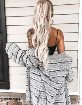 FRINGED CARDIGAN