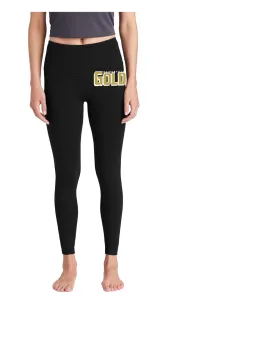 GAINESVILLE GOLD 7/8 LEGGINGS W/ CELL POCKET BLACK