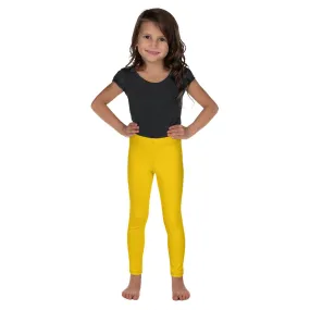 Gold Kid's Leggings