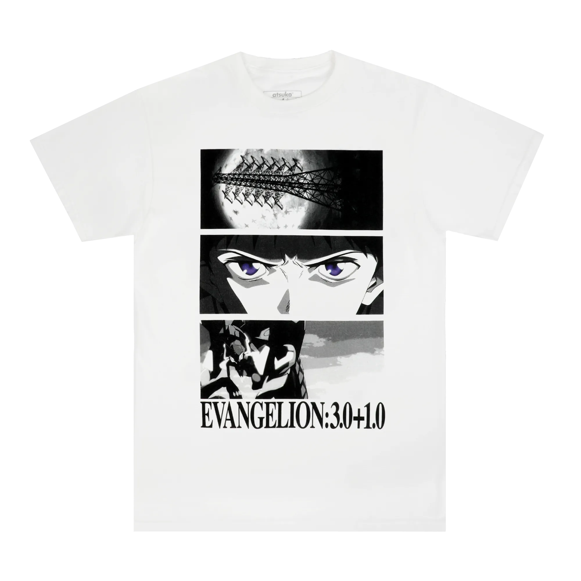 Good Bye, All Of Evangelion White Tee