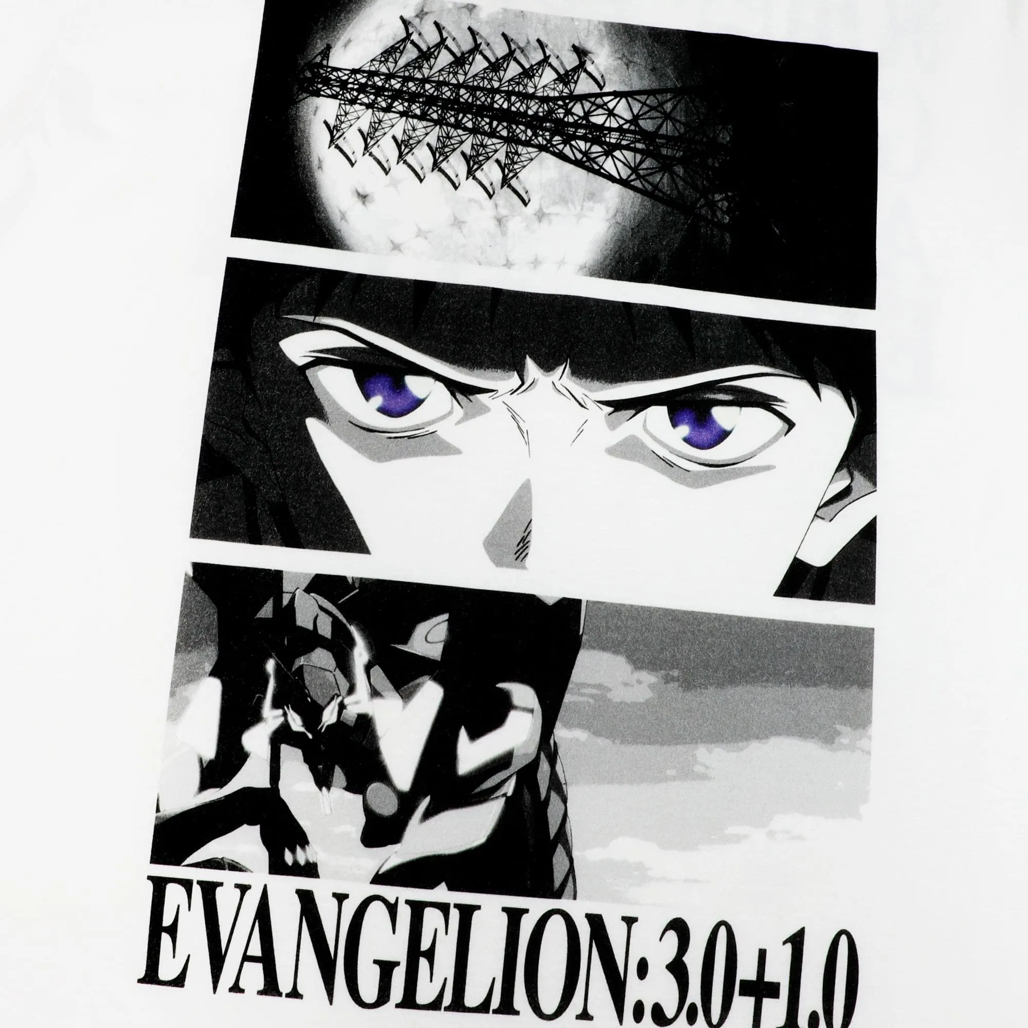 Good Bye, All Of Evangelion White Tee